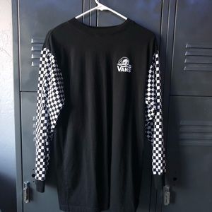 vans long sleeve shirt